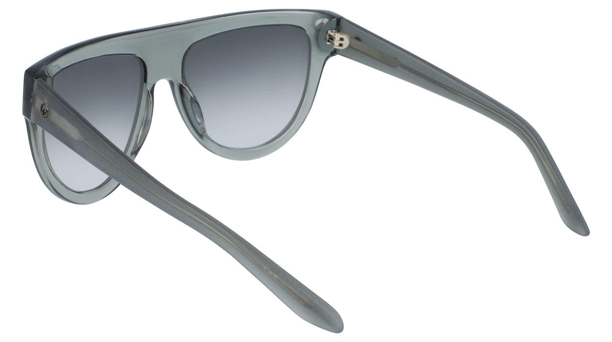 Dragon Women's Dusk Grey Crystal with Lumalens Smoke Gradient Lens Sunglasses