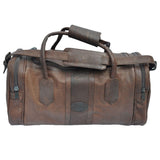 Tag Safari Buffalo Skin Duffle Bag - Brown