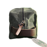 Tag Safari Toiletry Bag - Waxed Canvas