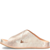 Tutsi Leather Slip-On Cross-Band Slide Sandal