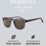 Christopher Cloos x Brady Hermosa Polarized Biodegradable Sunglasses