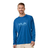 HUK Men's Pursuit Vented Long Sleeve, 30 UPF Fishing Shirt