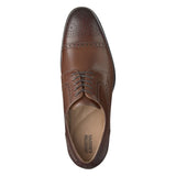 Johnston & Murphy Men's Lewis Full Grain Leather Cap Toe Oxford Shoes (Tan Full Grain, 9)