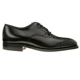 Johnston & Murphy Melton Cap-Toe Dress Shoes (Black,12)