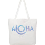 Aloha Collection Reversible Lightweight Splash-proof Beach Tote Bag