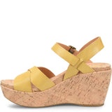 Ava 2.0 LeatherAnkle Strap Wedge Sandal