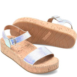 BORN Women's Sari Cork Platform Wedge Sandal