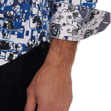 Robert Graham Men's Anthem Button Down Long Sleeve Woven Shirt