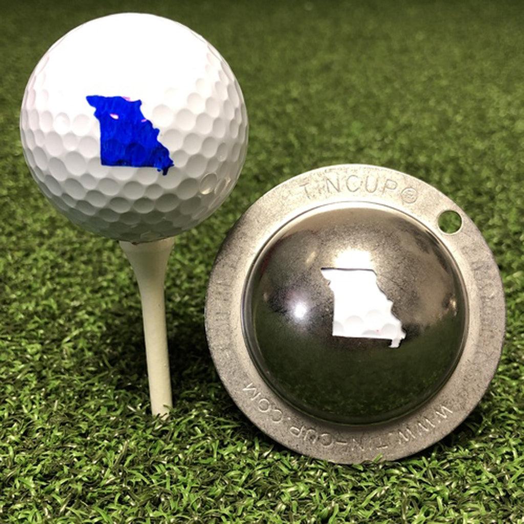 Tin Cup Golf Ball Custom Marker Alignment Tool