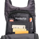 WanderFull Crossbody HydroBag Stylish Puffer Tote for Water Bottle