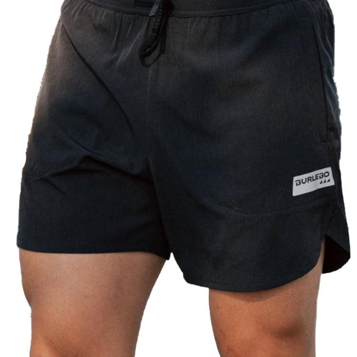 Burlebo Men's Running Shorts With Built-in Liner