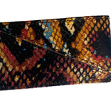 Hammitt Women's Botanical Snake Metro Leather Card Case