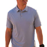 Burlebo Men's Performance Short Sleeve Polo Golf Shirt