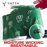 Yatta Golf Mens Standout Performance Short Sleeve Golf Polo Shirt