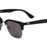 Otis Eyewear 100 Club Matte Black Brushed Gunmetal Grey Polar Lens Sunglasses