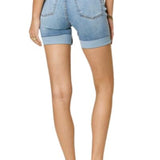 Judy Blue Cuffed Tummy Control Denim Shorts