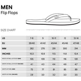 Indosole Men's ESSNTLS Vegan All-Terrain Flip Flops, [Reused Tire Sole, Natural Rubber Arch Support No-slip Footbed, Comfortable ENVRO Strap, Waterproof]