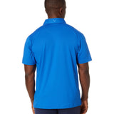 Callaway Men's Micro Hex Golf Performance Polo Shirt with Sun Protection, Solid Stretch Fabric