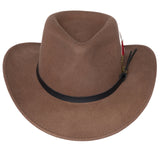 Montana Crushable Wool Felt Western Style Cowboy Hat by Silver Canyon