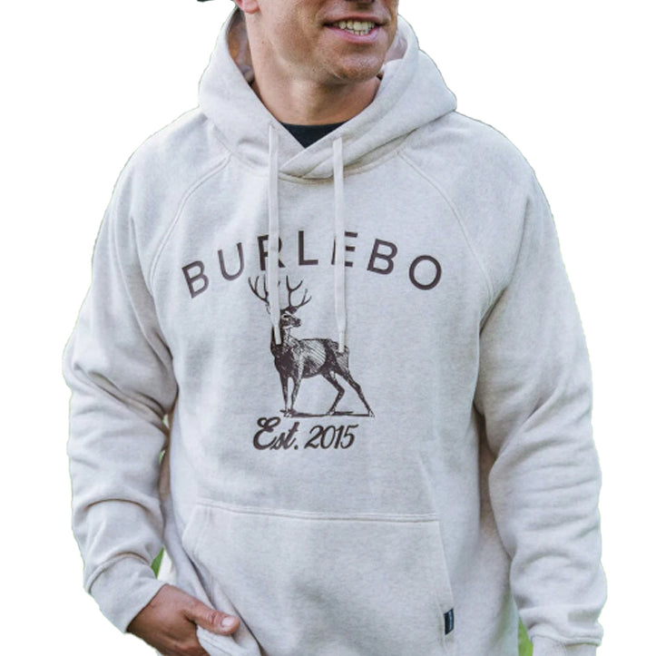 Burlebo Men's Long Sleeve Fleece Hoodie Sweatshirt