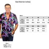 Paradise Found Mens Jungle Bird Tom Selleck Magnum PI Red Medium Rayon Shirt