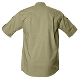 Tag Safari Shooter Shirt for Men Short Sleeve, 100% Cotton, Sun Protection for Outdoor Adventures