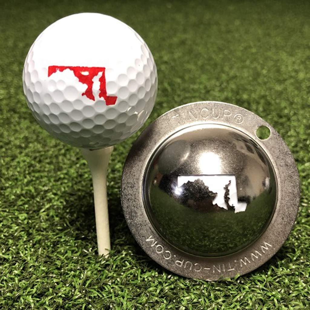 Tin Cup Golf Ball Custom Marker Alignment Tool