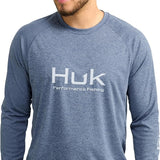 HUK Men's Pursuit Vented Long Sleeve, 30 UPF Fishing Shirt