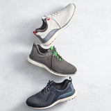 Johnston & Murphy Men's XC4 H2-Sport Hybrid Size 9.5 White Knit Grey Golf Shoes