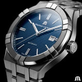 Maurice Lacroix Men's Aikon Automatic Blue/Silver 42 mm Analog Watch