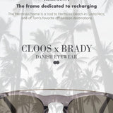 Christopher Cloos x Brady Hermosa Polarized Biodegradable Sunglasses