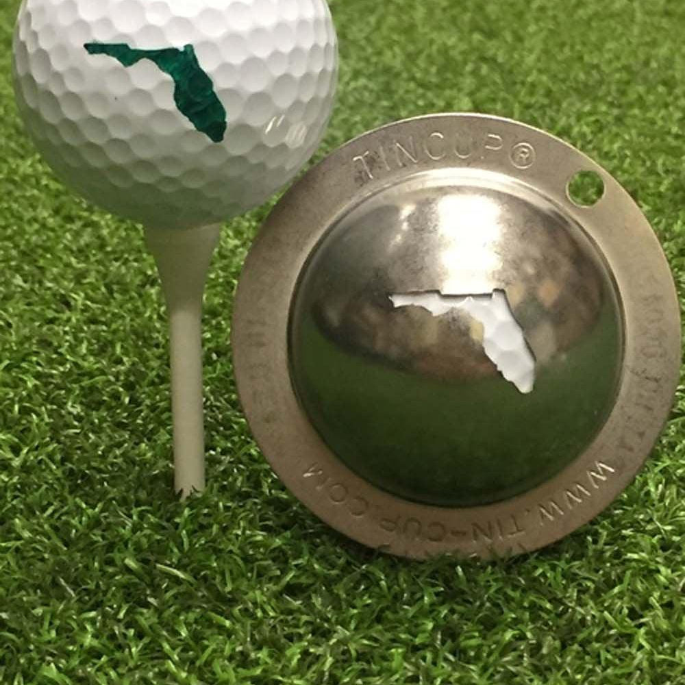 Tin Cup Golf Ball Custom Marker Alignment Tool