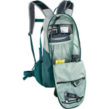 Evoc Ride 12 Hydration Bag 12L Bladder Not Included Stone Grey/Petrol Backpack