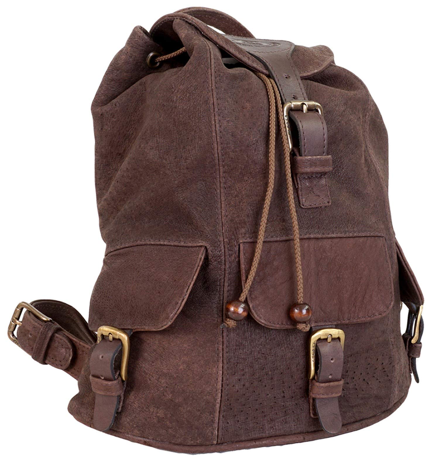 Leather Safari Backpack Warthog kilimanjaro