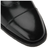 Johnston & Murphy Melton Cap-Toe Dress Shoes (Black,12)