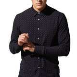 Good Man Brand Simple Dot Woven On-Point Long Sleeve Shirt