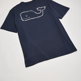 vineyard vines Men's Short-Sleeve Vintage Whale Pocket Tee