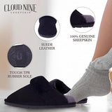 Cloud Nine Sheepskin Women's Indoor Outdoor Scuff House Slippers