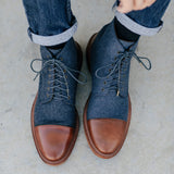 TAFT Jack Boot Handcrafted Leather and Wool Men's Dress Boot