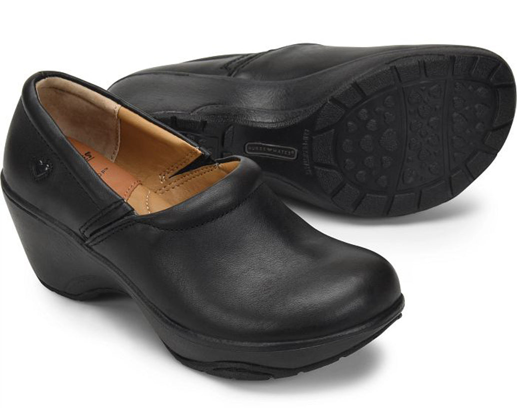 Nurse Mates Women's Bryar Medical Professional Slip-On Clog Mule Shoe