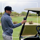 STICKIT Magnetic Rangefinder Strap Securely Holds to Golf Carts and Golf Clubs