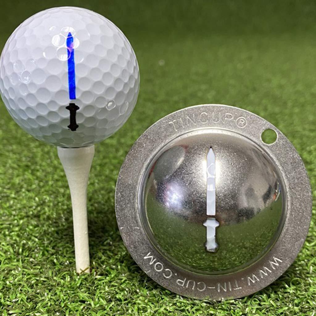 Tin Cup Golf Ball Custom Marker Alignment Tool