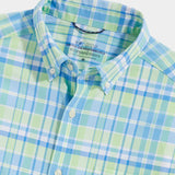 Vineyard Vines Men's Classic Fit Plaid On-The-Go Lightweight Button-Down Shirt
