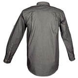 TAG Safari Men's Buffalo Logo Trail Long Sleeve Shirt w Chest Pockets
