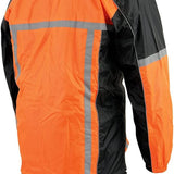 Milwaukee Leather Men's MPM9510 Water-Resistant Hi Vis Rain Suit