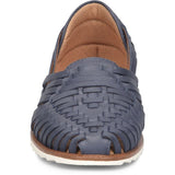 Rainer Full Grain Leather Slip On Huarache Shoe