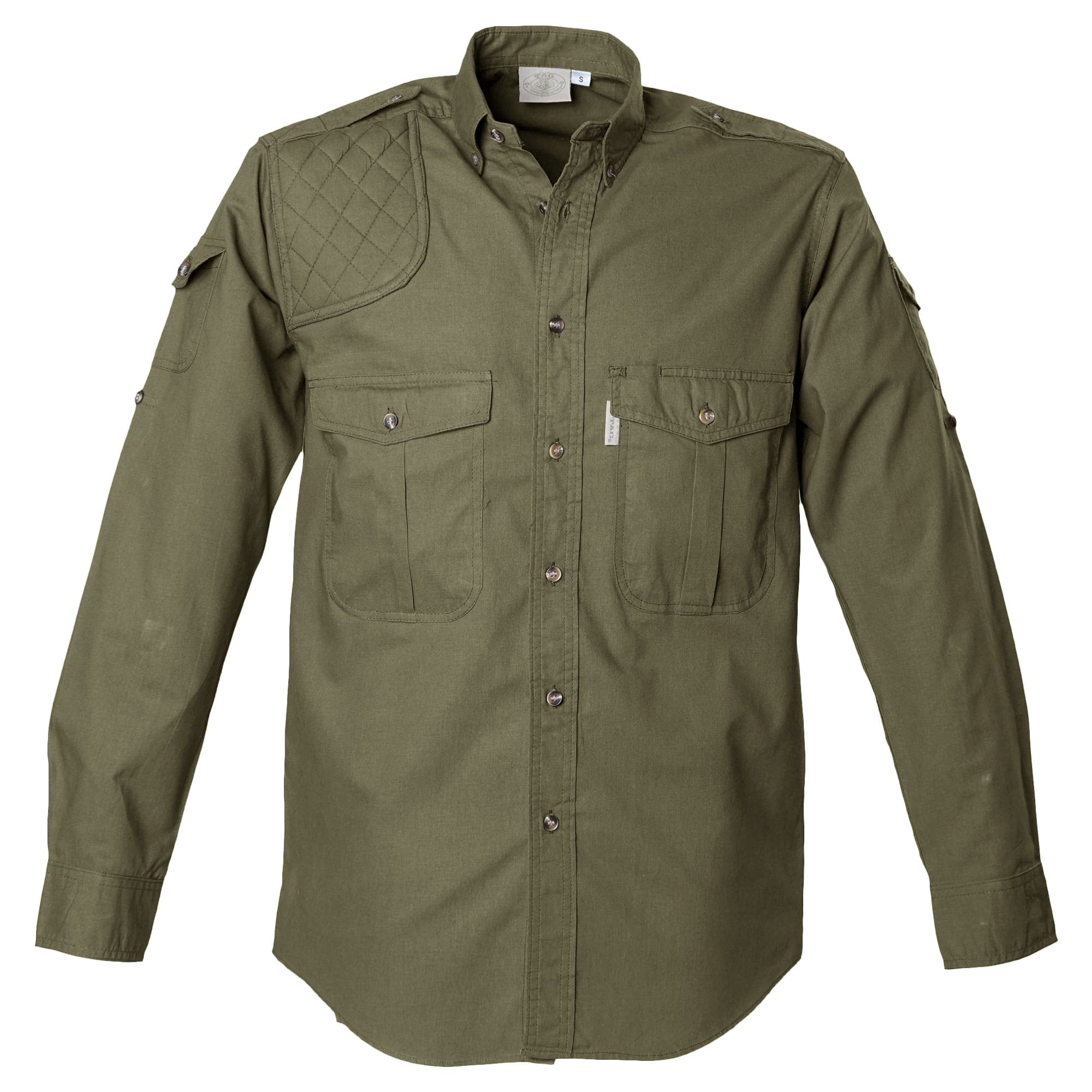 TAG Safari Men's Long Sleeve Shooter Shirt