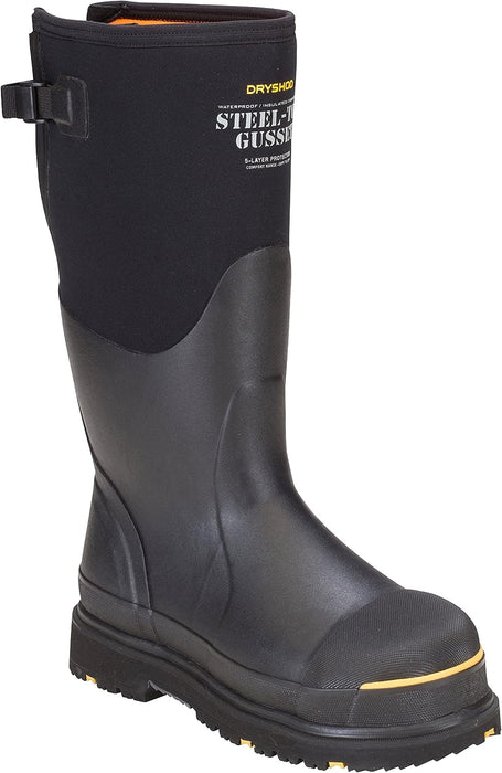 Dryshod Men's Steel-Toe Gusset Work Safety Waterproof Boots