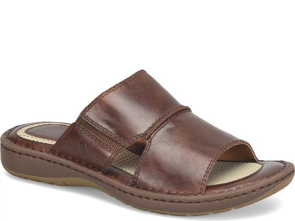 Born Men's Flores Handcrafted Leather Slip-on Sandals