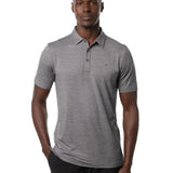 TravisMathew Men's The Heater Short Sleeve Golf Polo Shirt